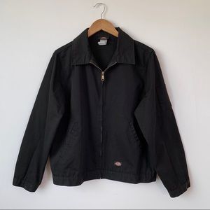 Dickies Black Cotton Eisenhower Jacket